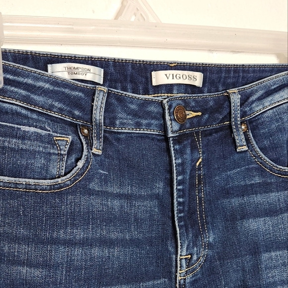 Vigoss Thompson Tomboy Distressed Jeans - Picture 5 of 7